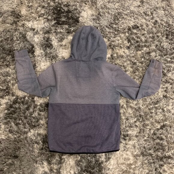 Rip Curl Mens Anti Series Fleece Lined Zip Hoodie Sz Medium Gray Warm Winter - Picture 5 of 5